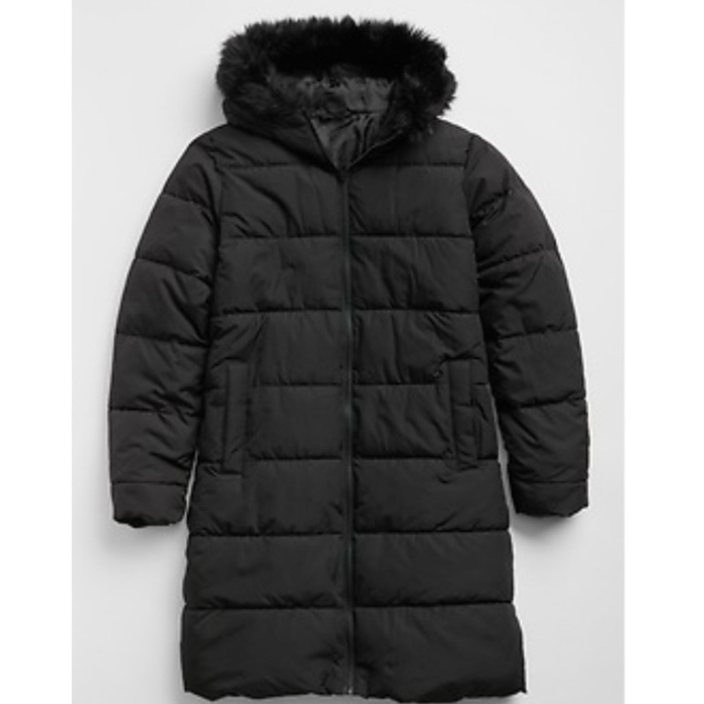 Women's Black Puffer Coat